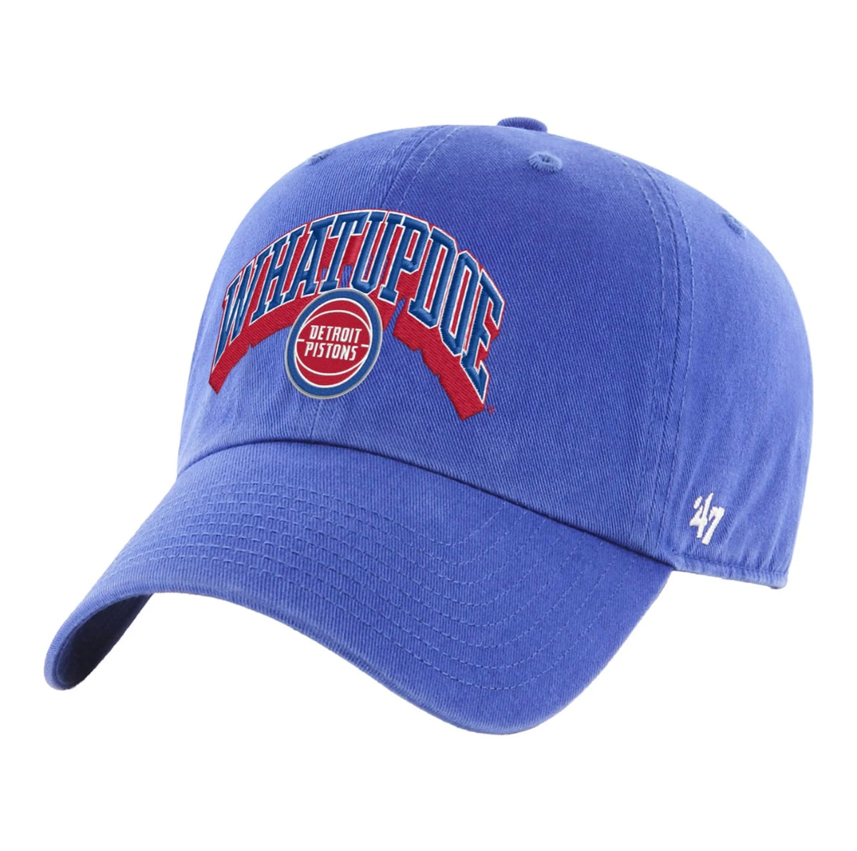 Detroit Pistons 47 Brand Whatupdoe " End of An Era" Cleanup Hat