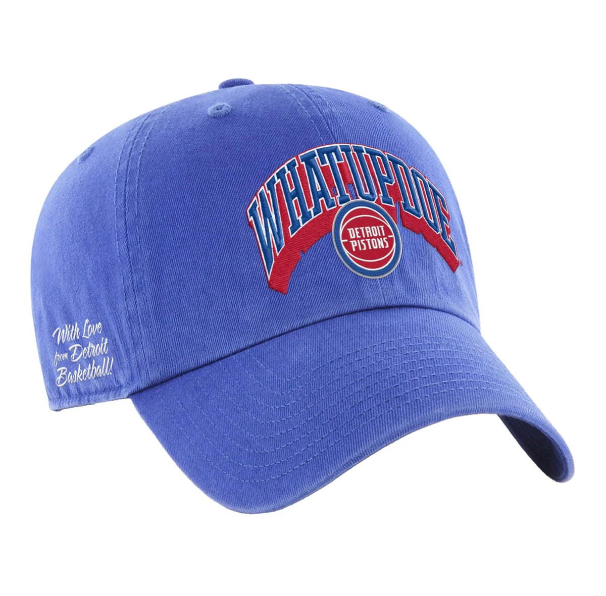 Detroit Pistons 47 Brand Whatupdoe " End of An Era" Cleanup Hat